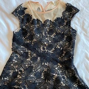 Anthropologie Peplum Top